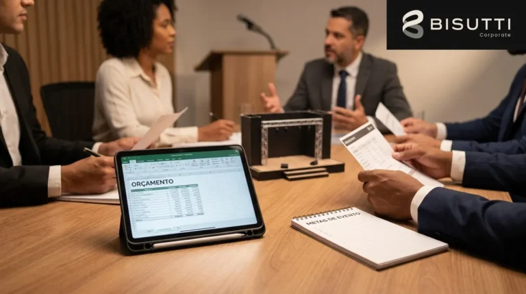 Espaço para eventos corporativos: orçamento e planejamento
